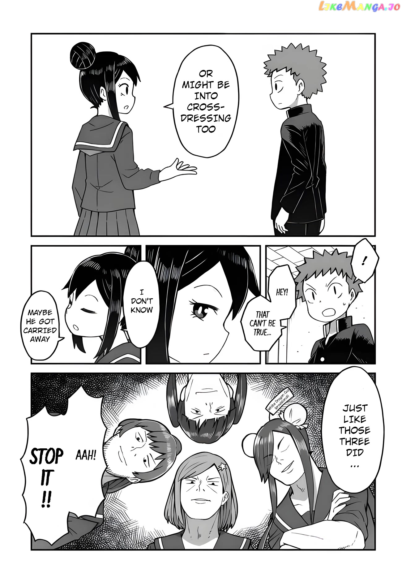 I'm the Only One Not Crossdressing!? chapter 8 - page 10