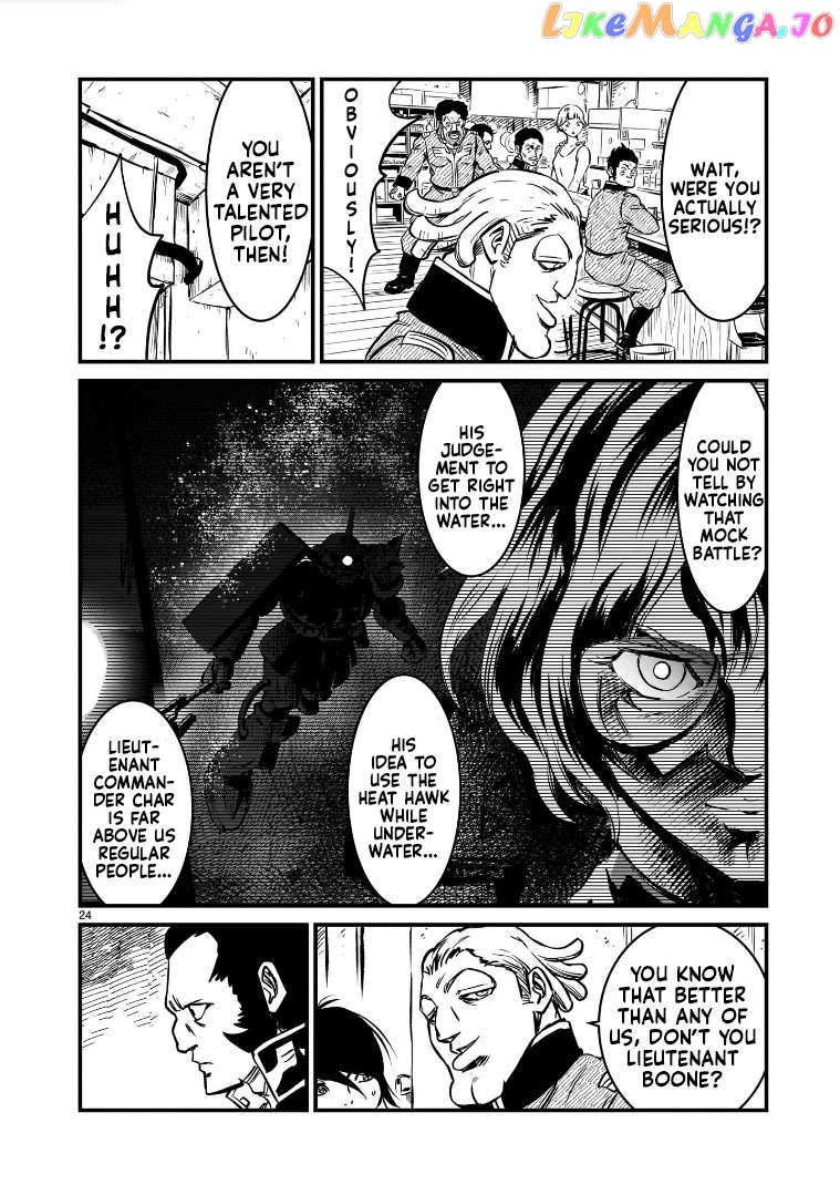 Mobile Suit Gundam: The Battle Tales Of Flanagan Boone chapter 5 - page 24