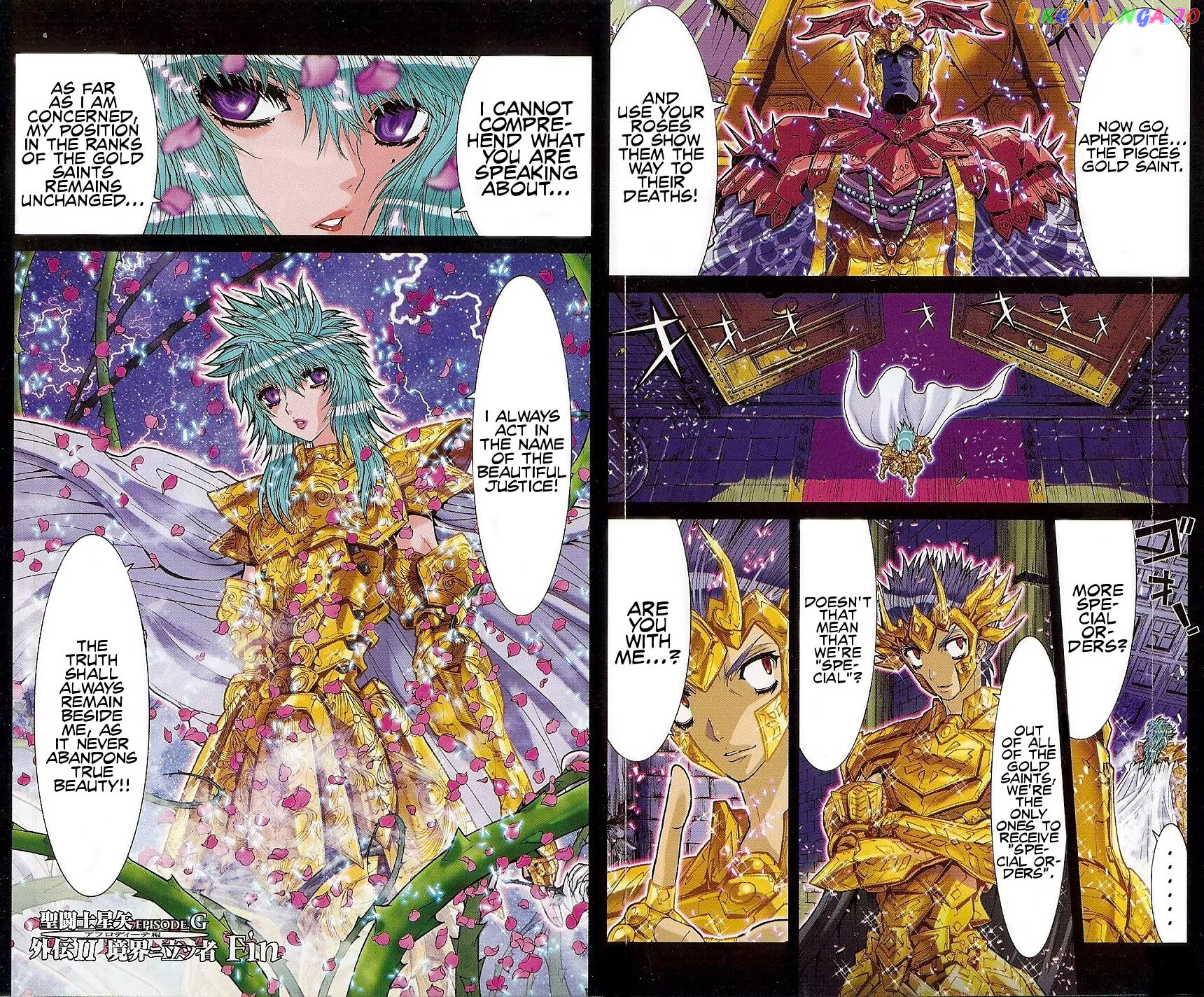 Saint Seiya Episode.G chapter 42.5 - page 6