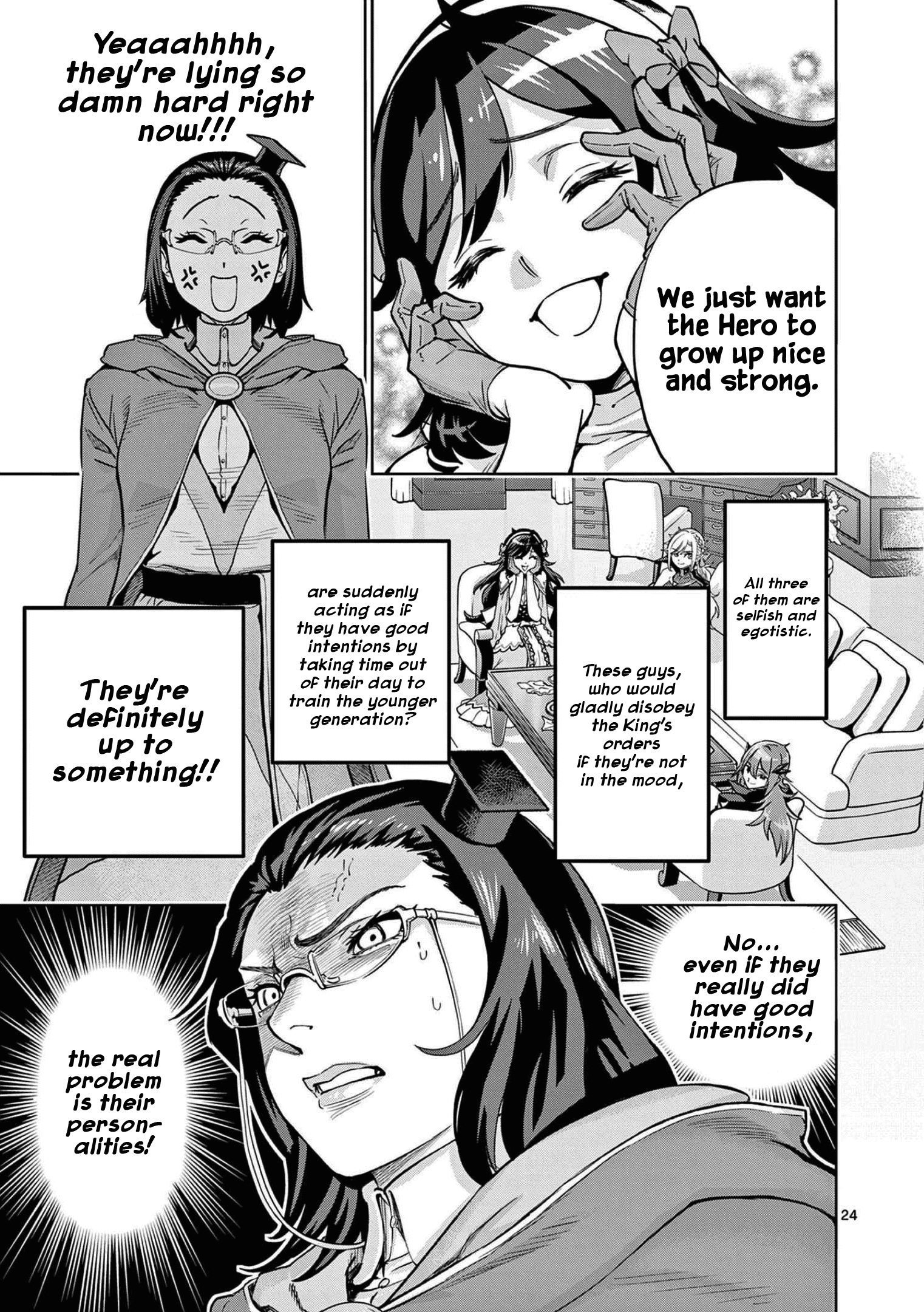 The Strongest Female Masters, Who Are Trying to Raise Me Up, Are in Shambles Over Their Training Policy chapter 1 - page 25