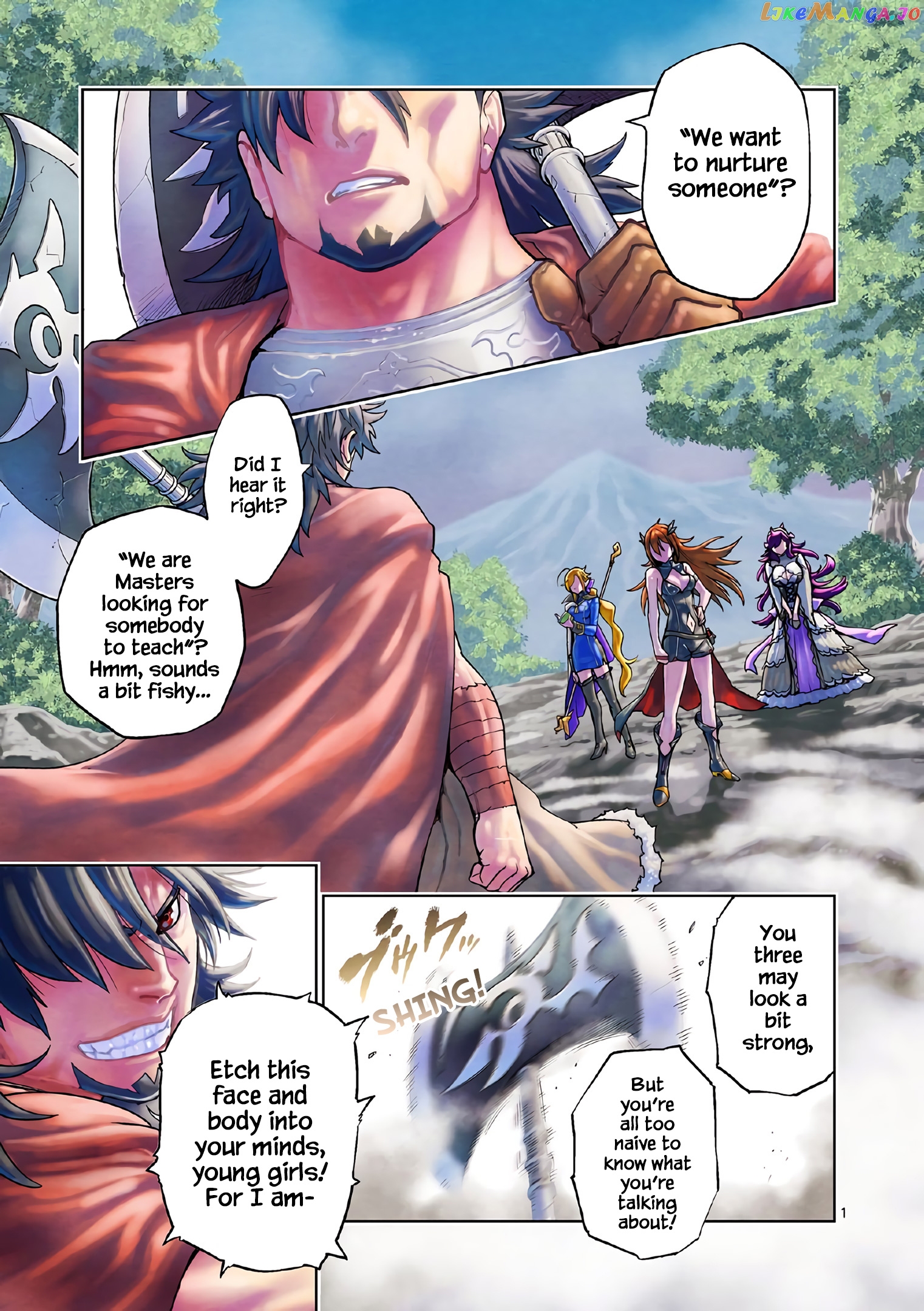 The Strongest Female Masters, Who Are Trying to Raise Me Up, Are in Shambles Over Their Training Policy chapter 1 - page 3