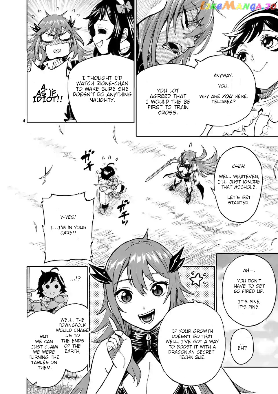 The Strongest Female Masters, Who Are Trying to Raise Me Up, Are in Shambles Over Their Training Policy chapter 3 - page 4