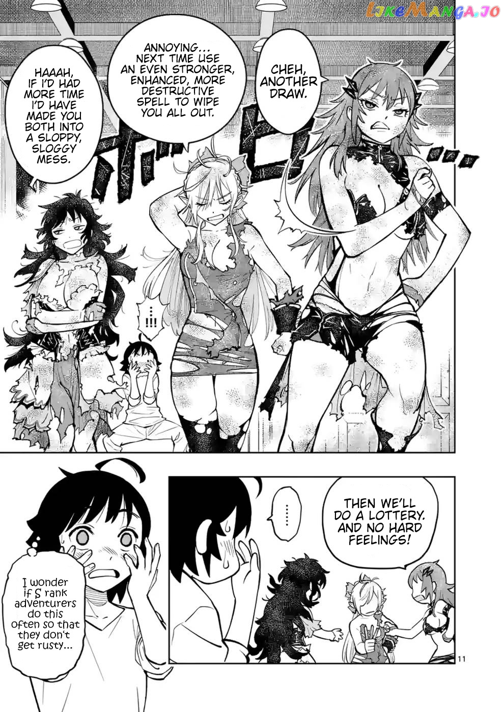 The Strongest Female Masters, Who Are Trying to Raise Me Up, Are in Shambles Over Their Training Policy chapter 14 - page 12