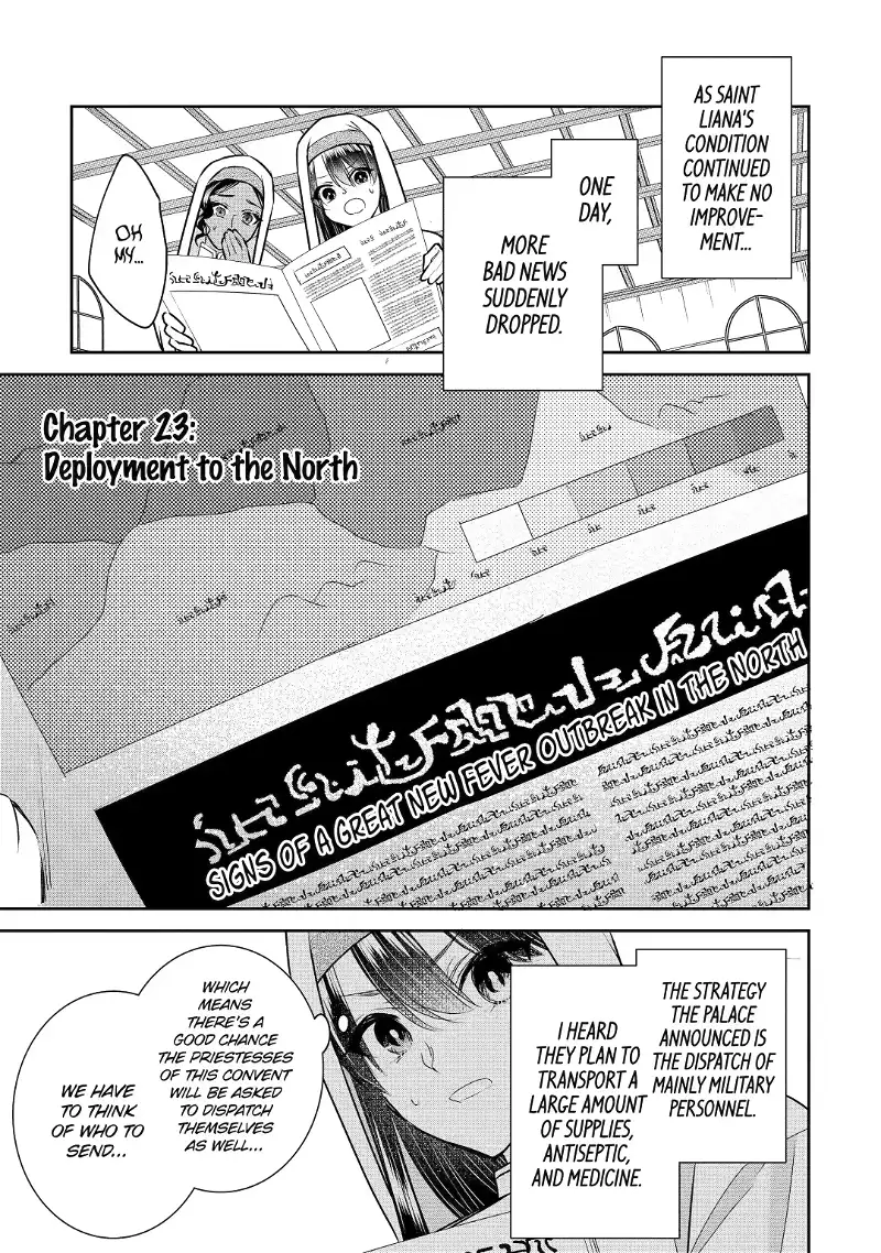 Seijo No Hazu Ga, Douyara Nottoraremashita chapter 23.1 - page 1