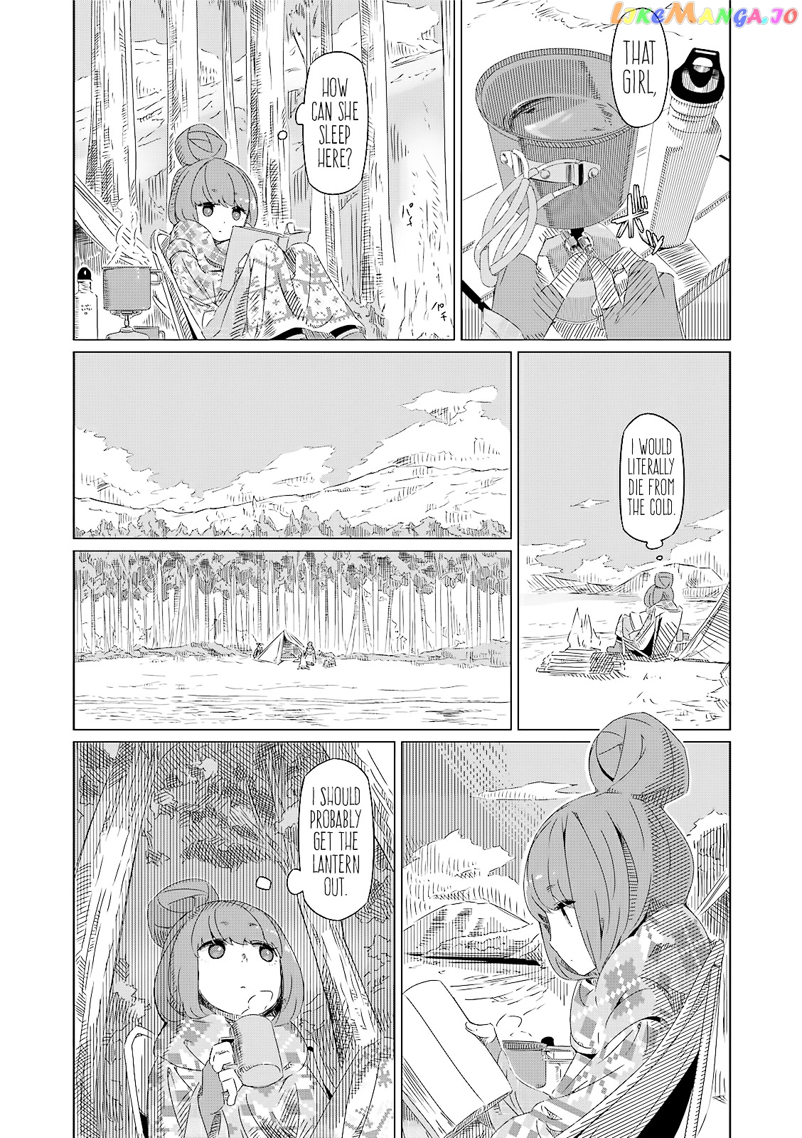 Yurucamp chapter 1 - page 16