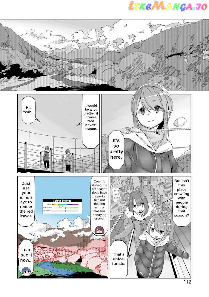 Yurucamp chapter 57 - page 6