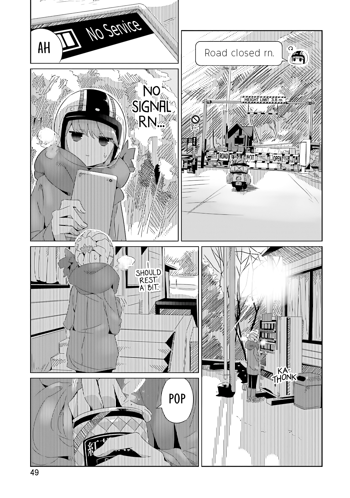 Yurucamp chapter 15 - page 17