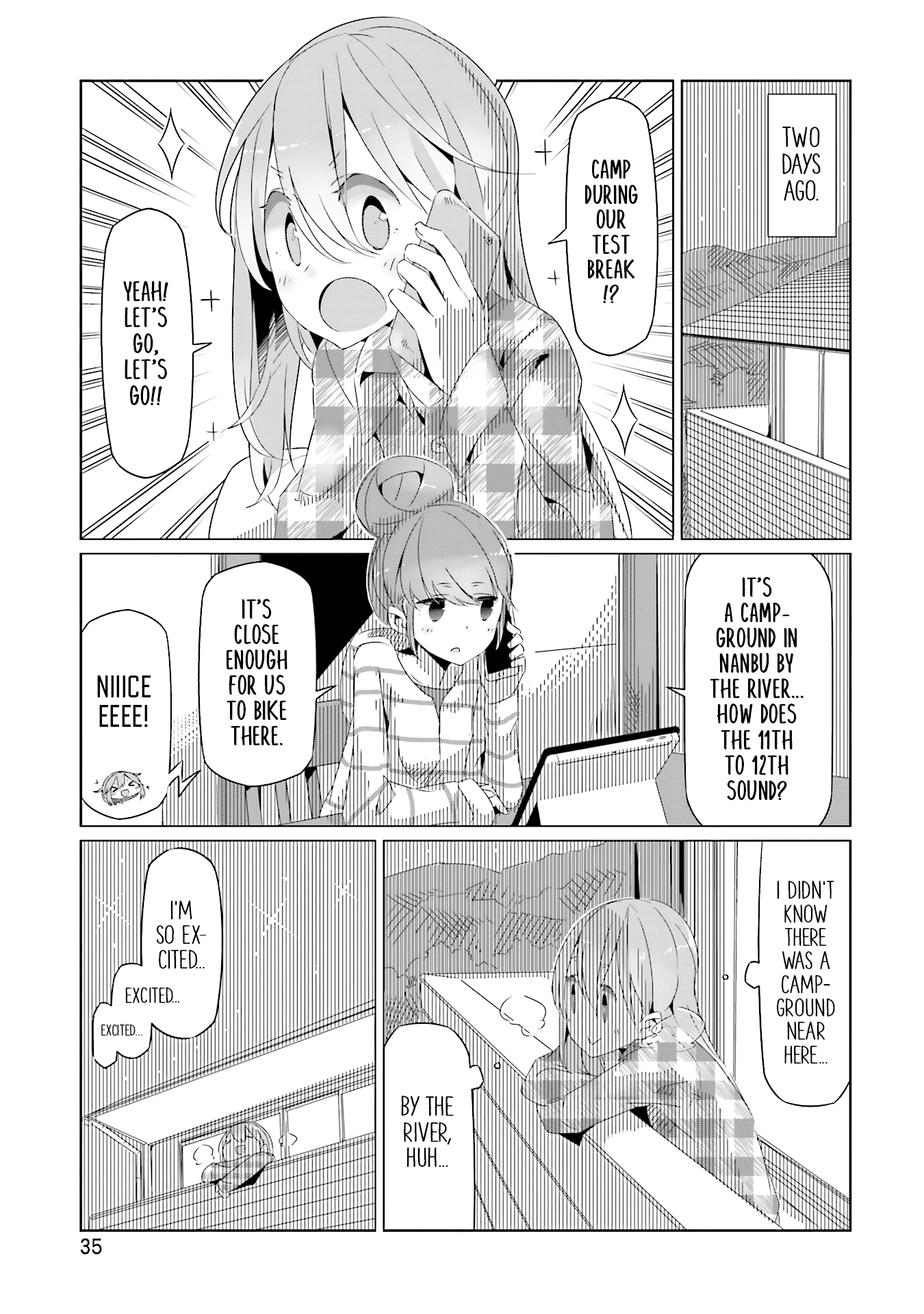 Yurucamp chapter 15 - page 31