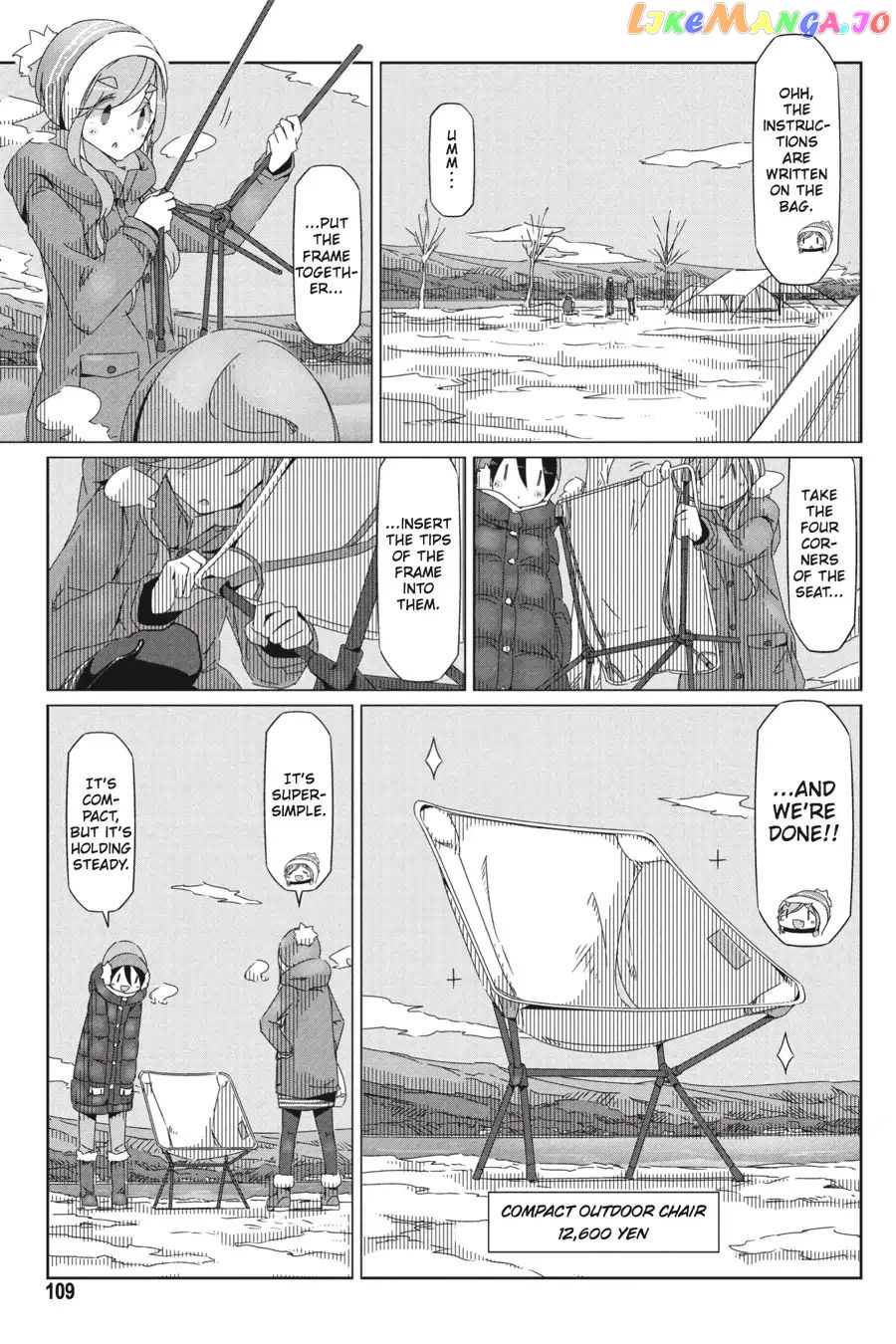 Yurucamp chapter 33 - page 3