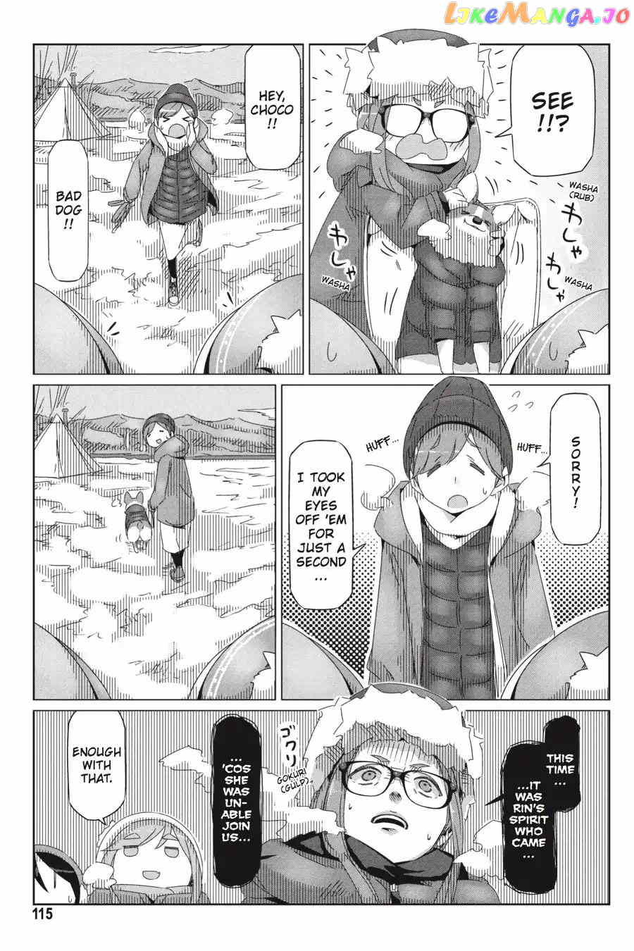 Yurucamp chapter 33 - page 9