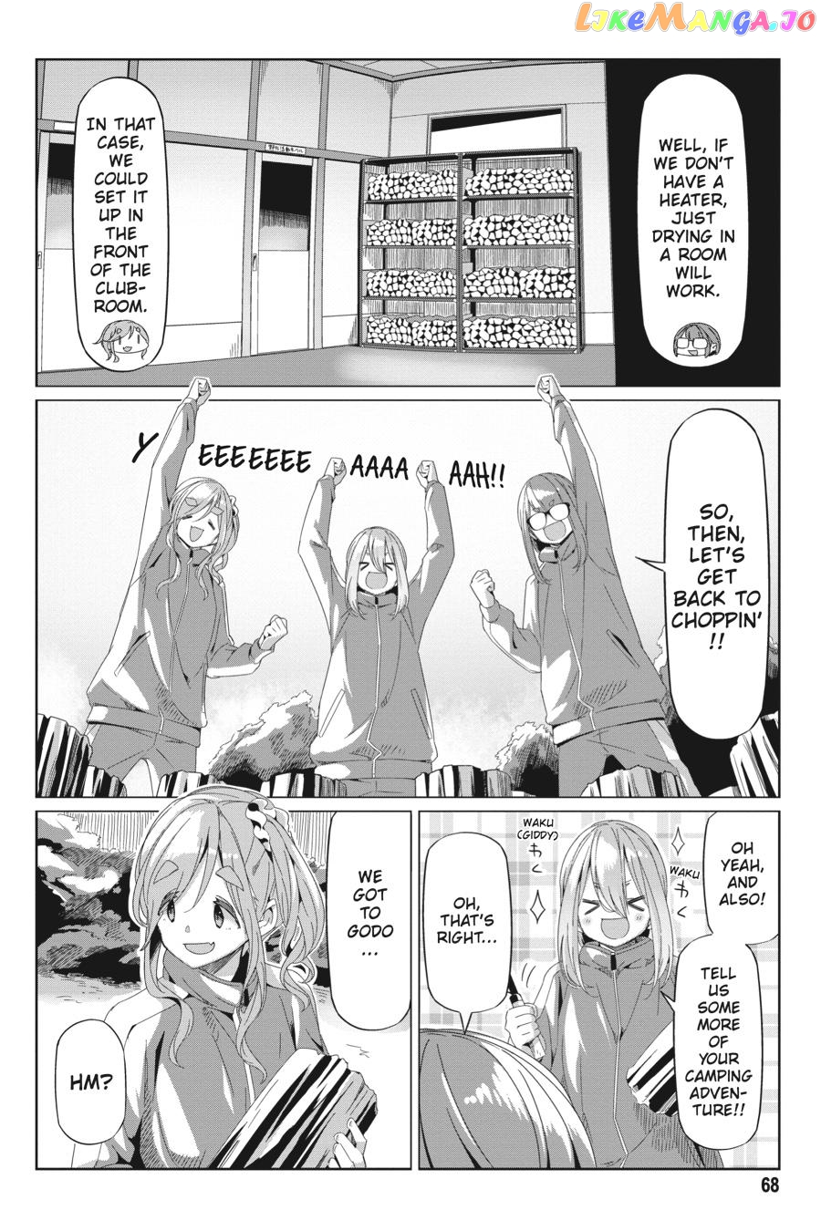 Yurucamp chapter 66 - page 14