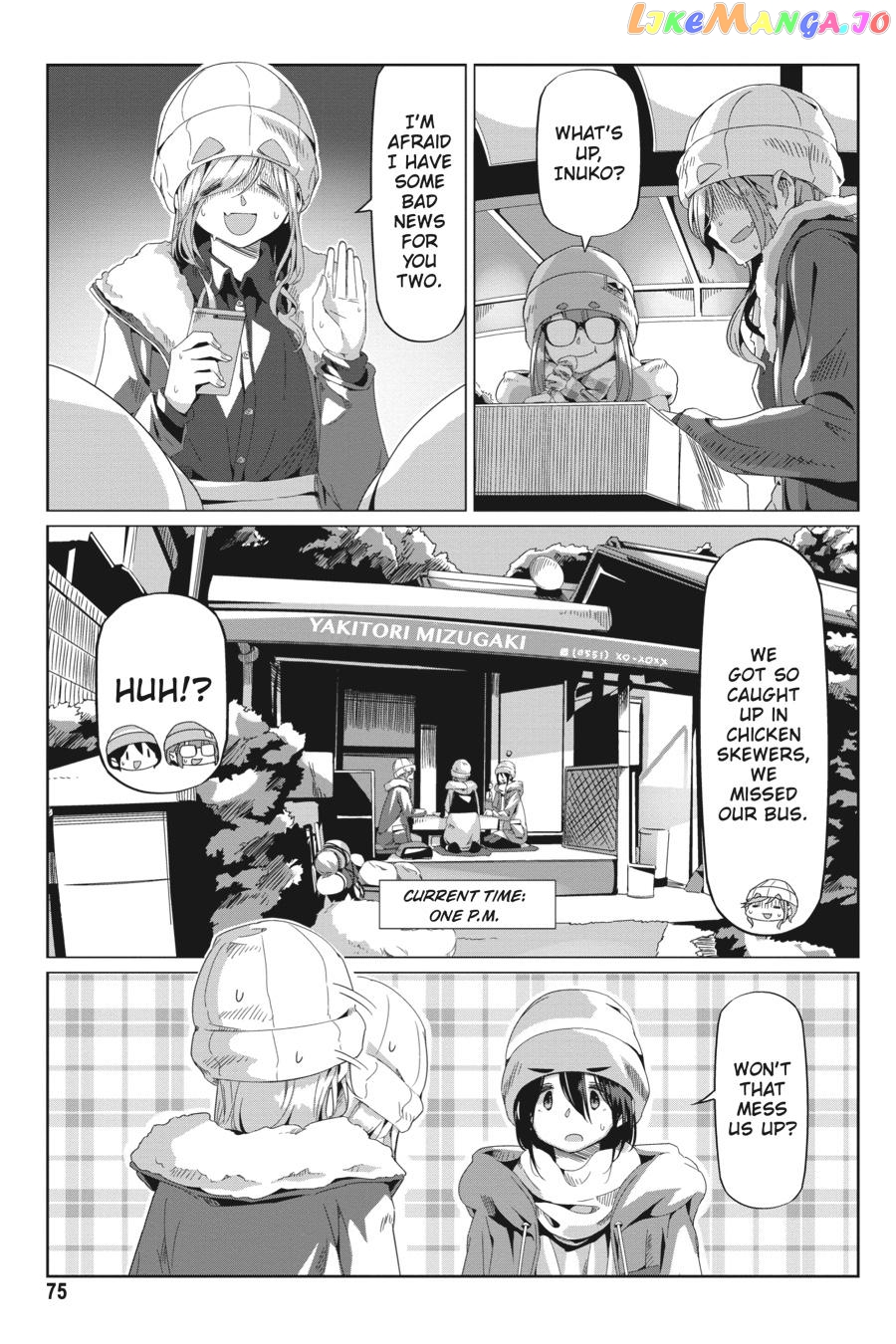 Yurucamp chapter 66 - page 21