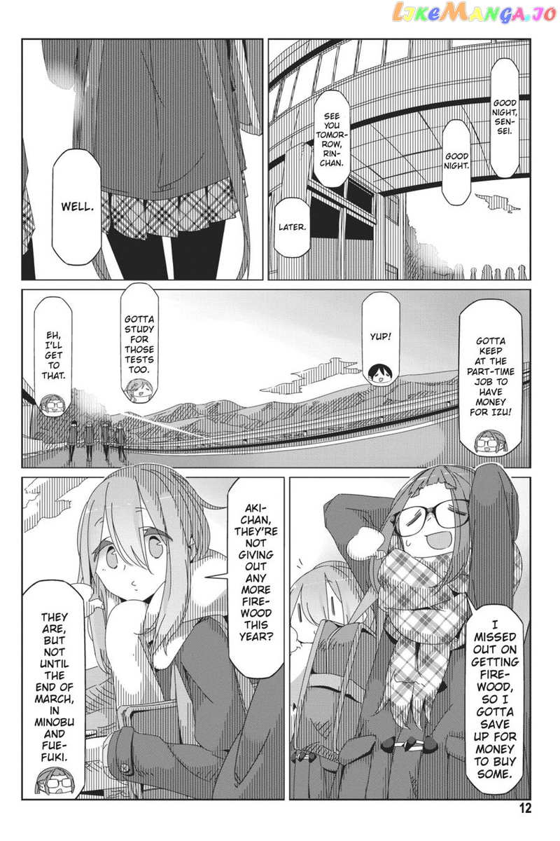 Yurucamp chapter 41 - page 13