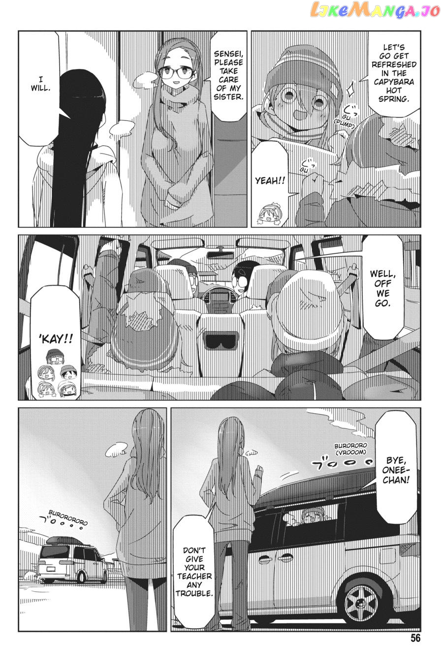 Yurucamp chapter 43 - page 2