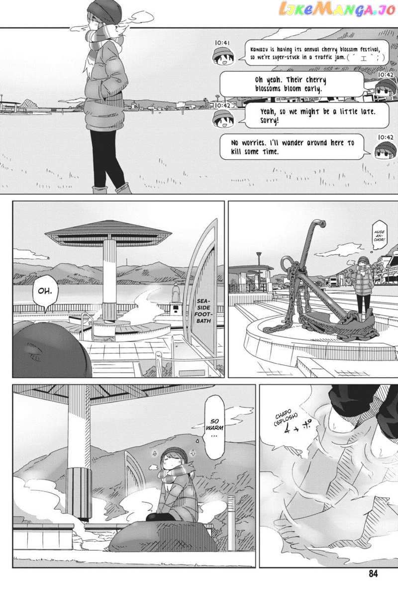 Yurucamp chapter 44 - page 4