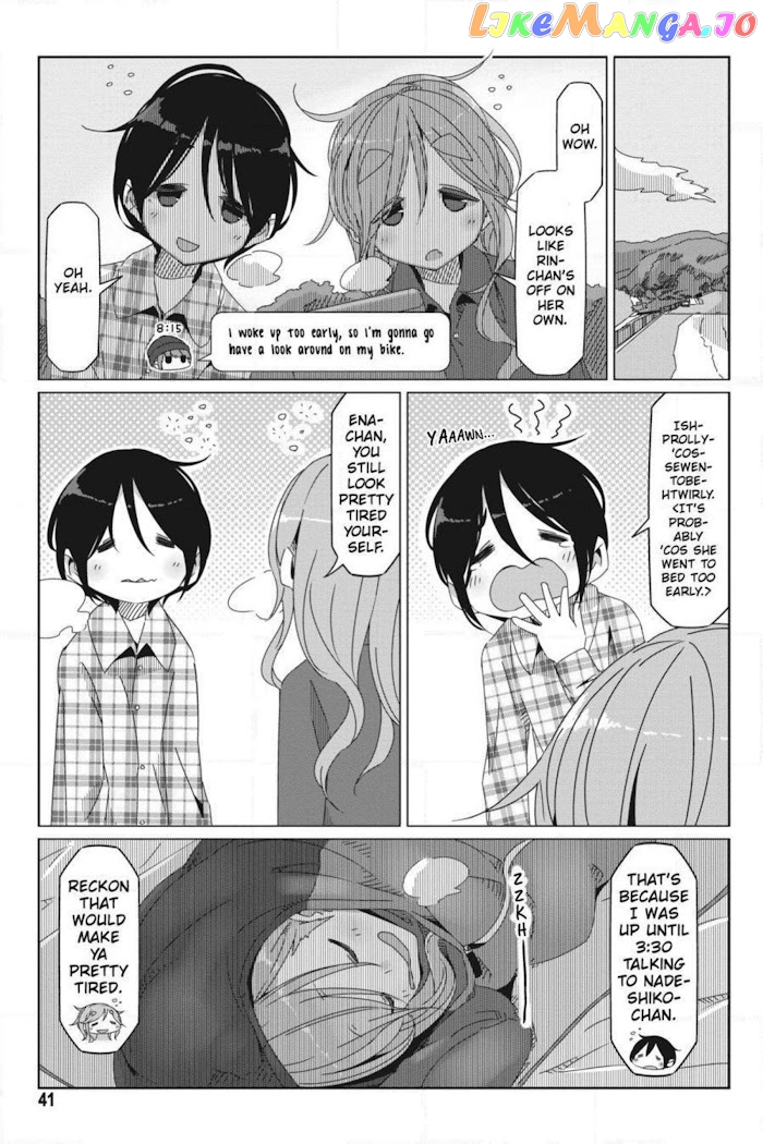 Yurucamp chapter 48 - page 13