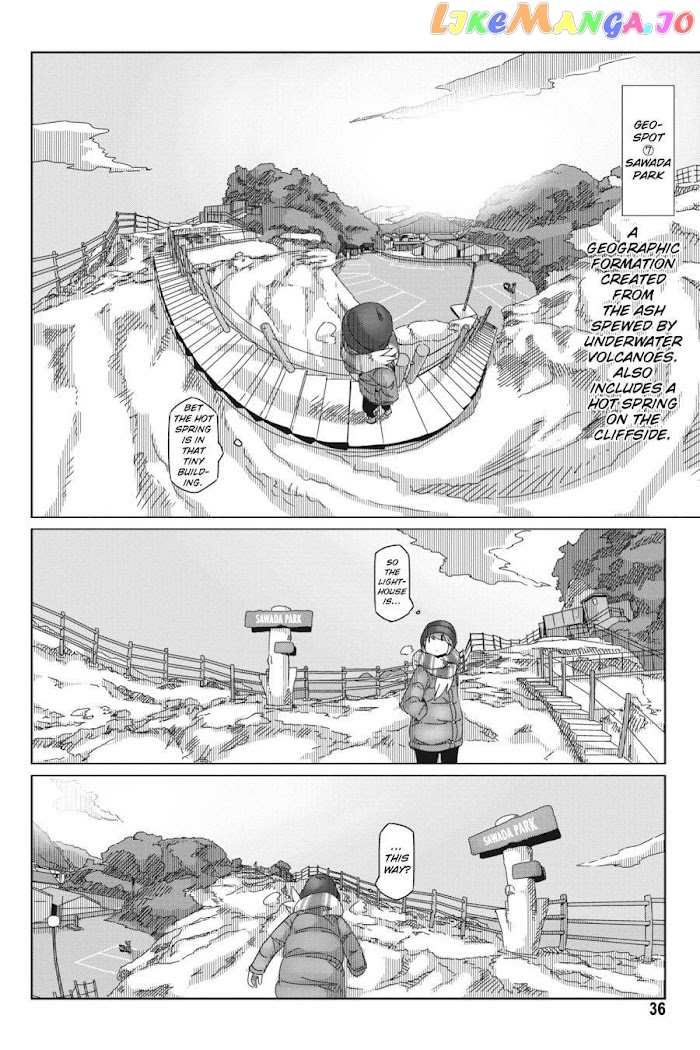 Yurucamp chapter 48 - page 8