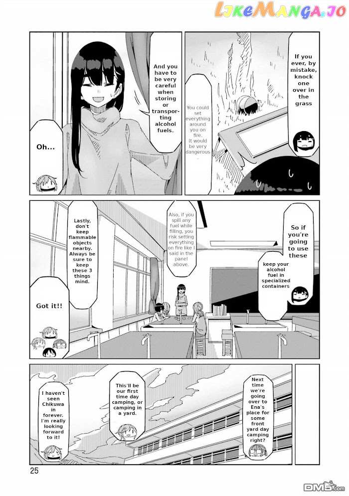 Yurucamp chapter 53 - page 23