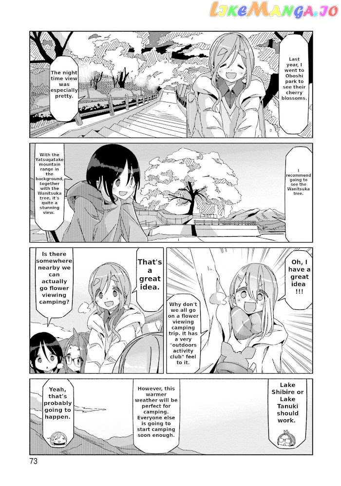 Yurucamp chapter 55 - page 22