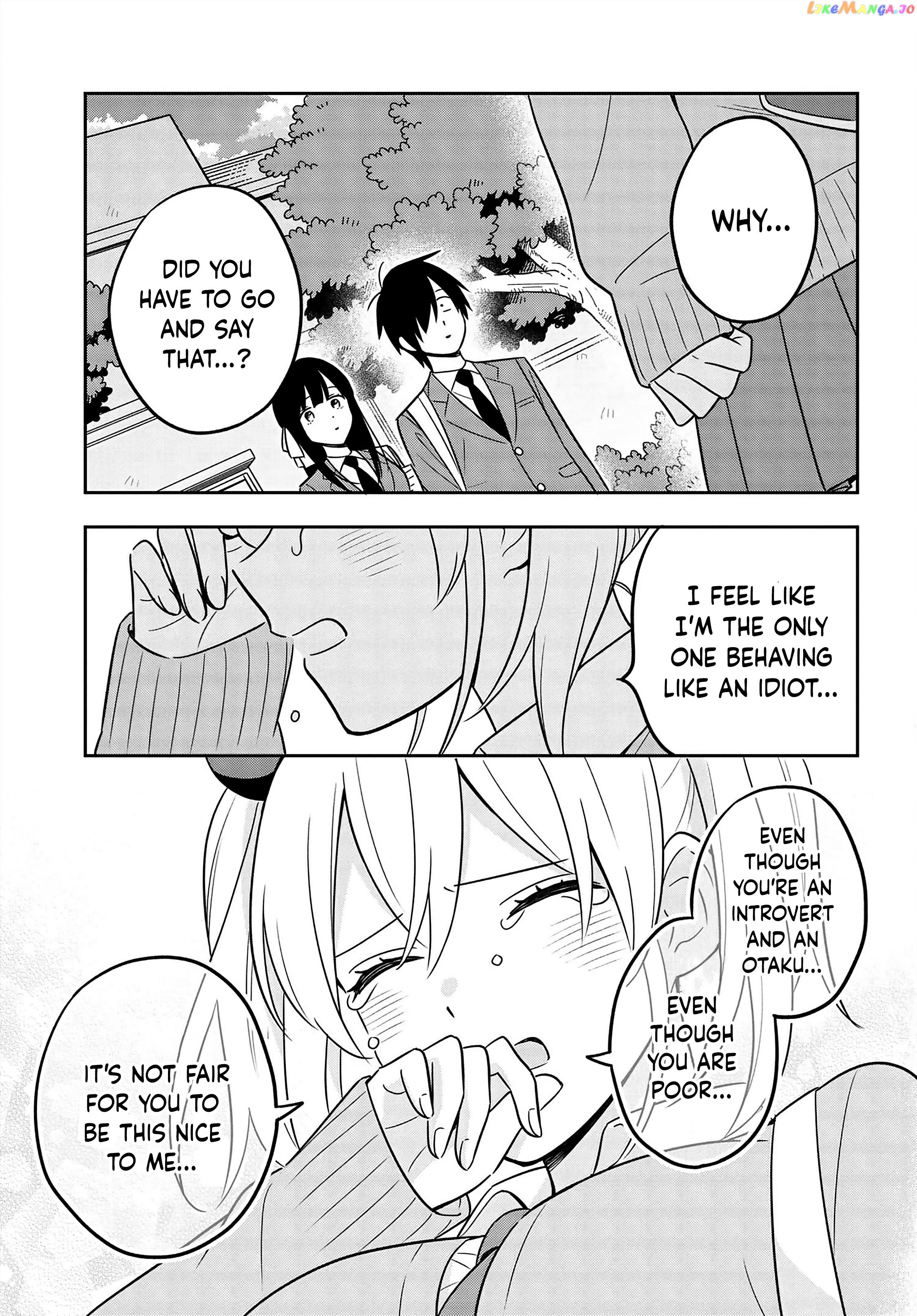 I’M A Shy And Poor Otaku But This Beautiful Rich Young Lady Is Obsessed With Me chapter 7.2 - page 11