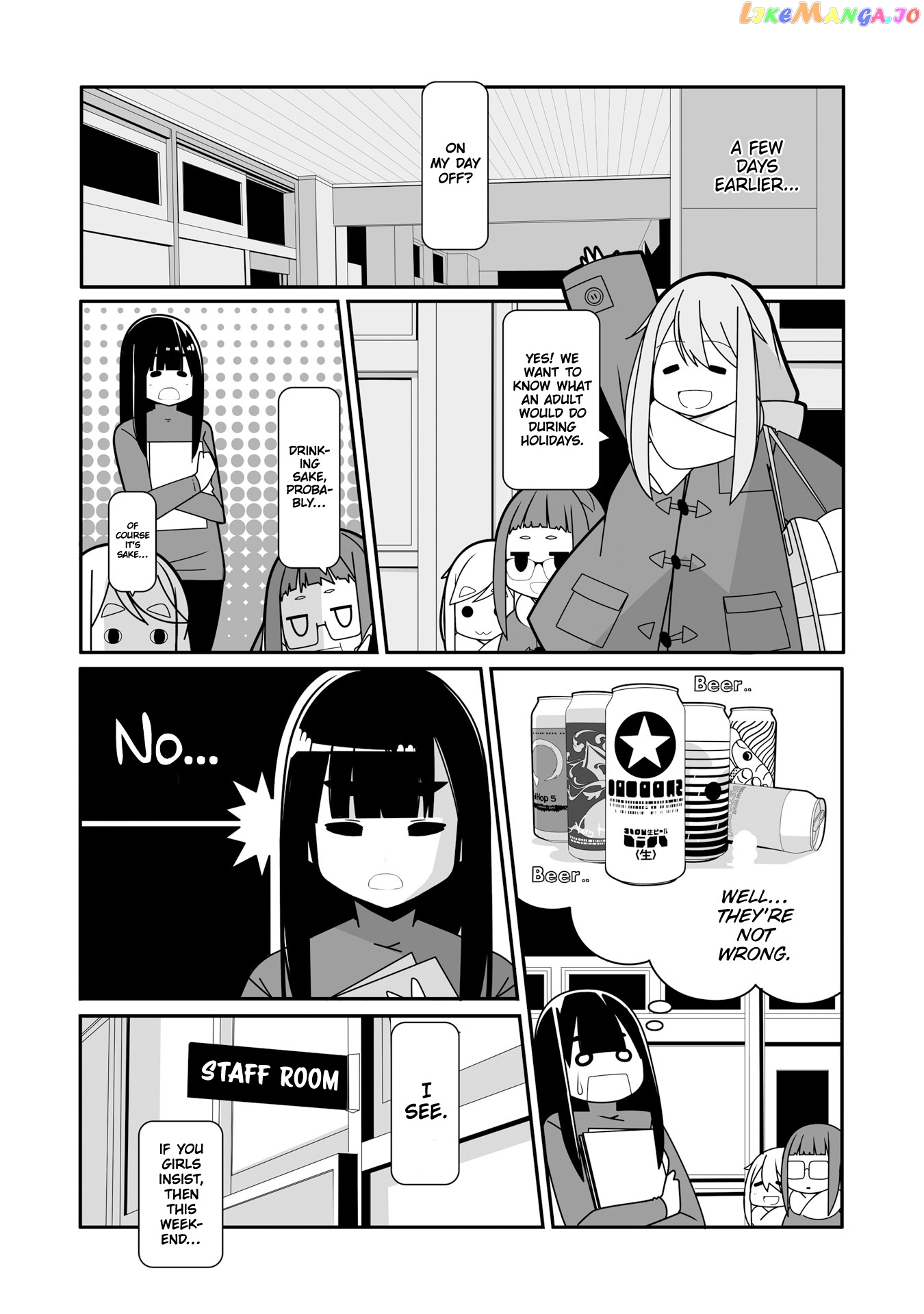 Yuru Camp △ Anthology Comic chapter 9 - page 2