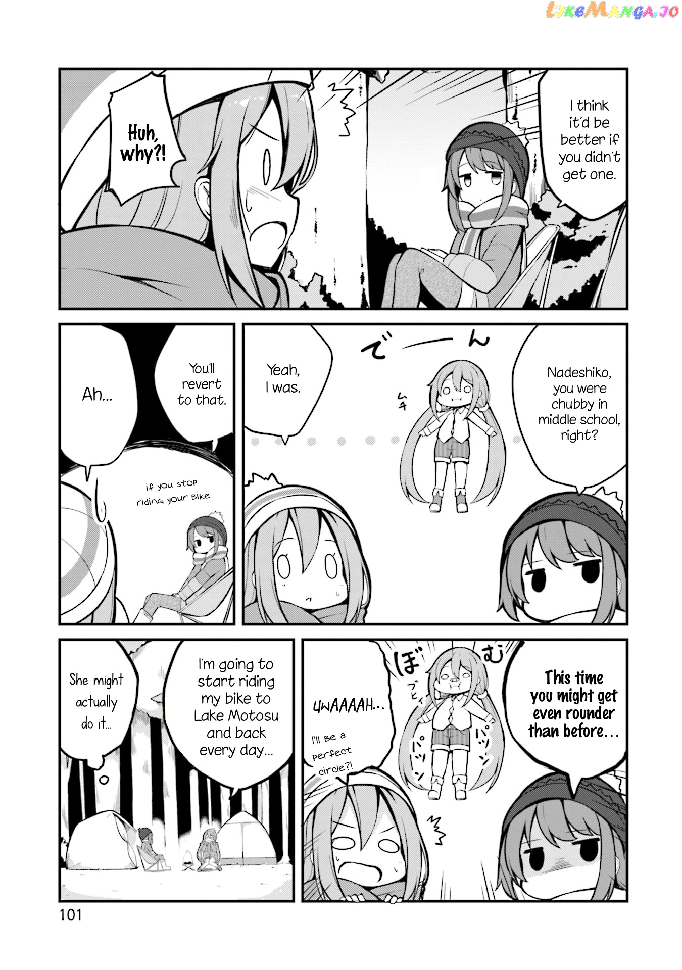 Yuru Camp △ Anthology Comic chapter 10 - page 3