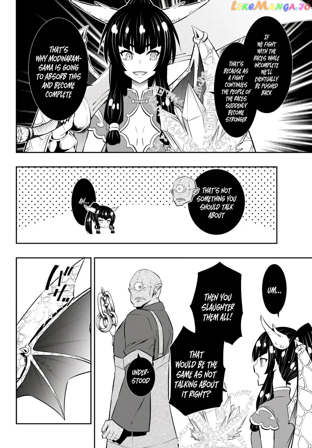 Isekai Maou to Shoukan Shoujo Dorei Majutsu chapter 85.1 - page 4