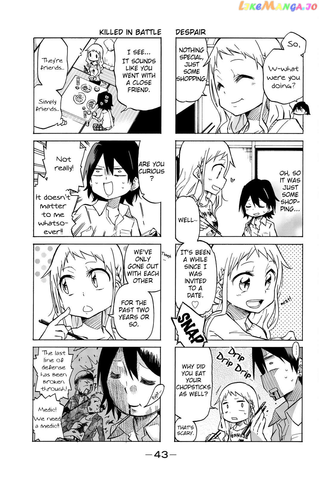 Mako-san Wa Shindemo Jiritsu Shinai Chapter 6 - page 3