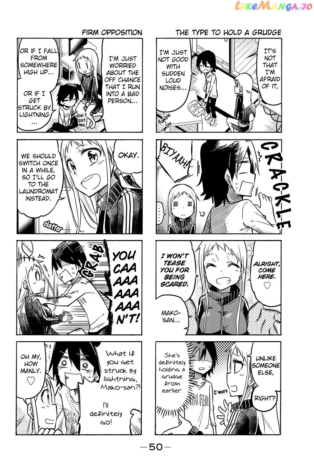 Mako-san Wa Shindemo Jiritsu Shinai Chapter 7 - page 4