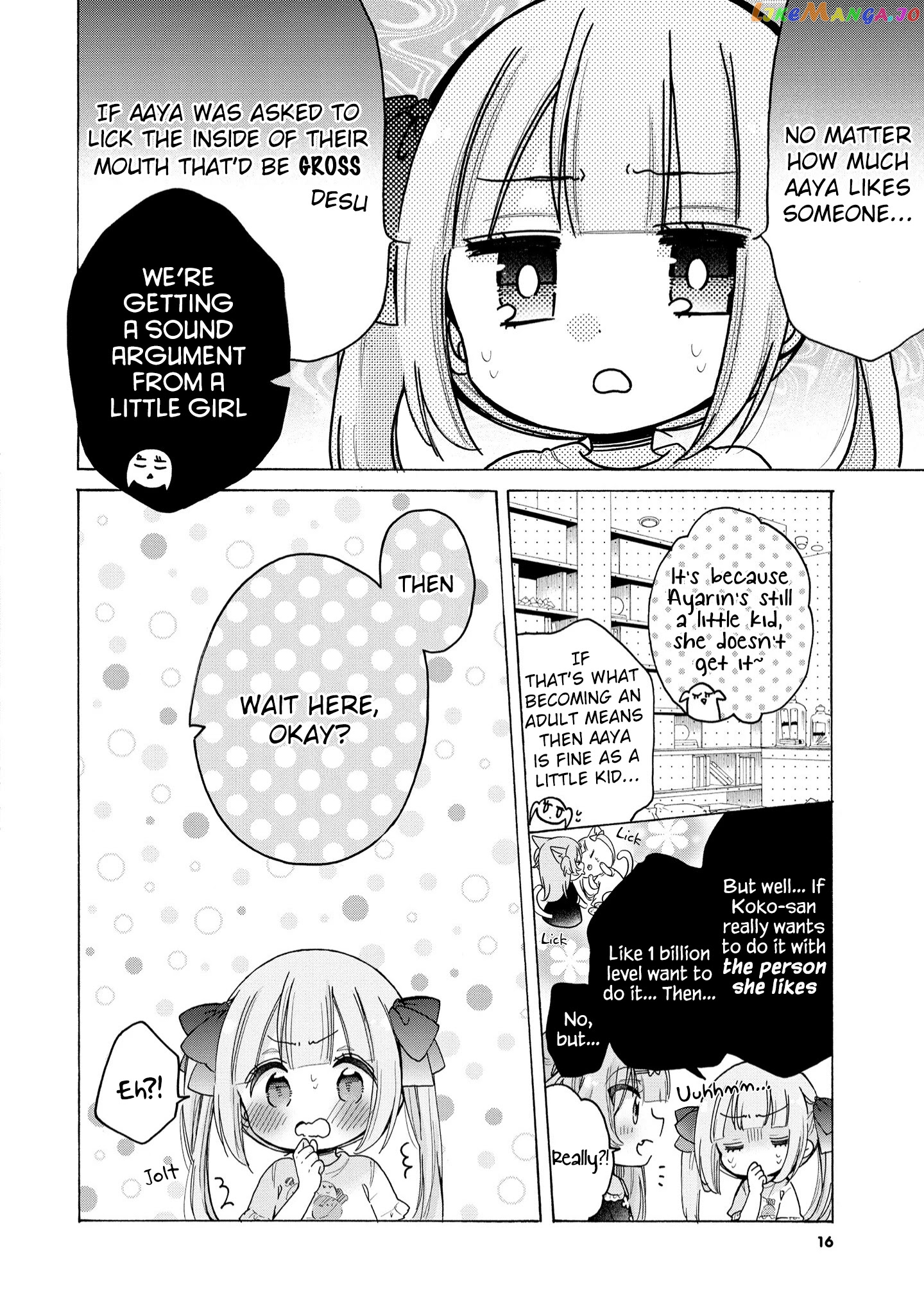 Onee-san wa Joshi Shougakusei ni Kyoumi ga arimasu. chapter 37 - page 16