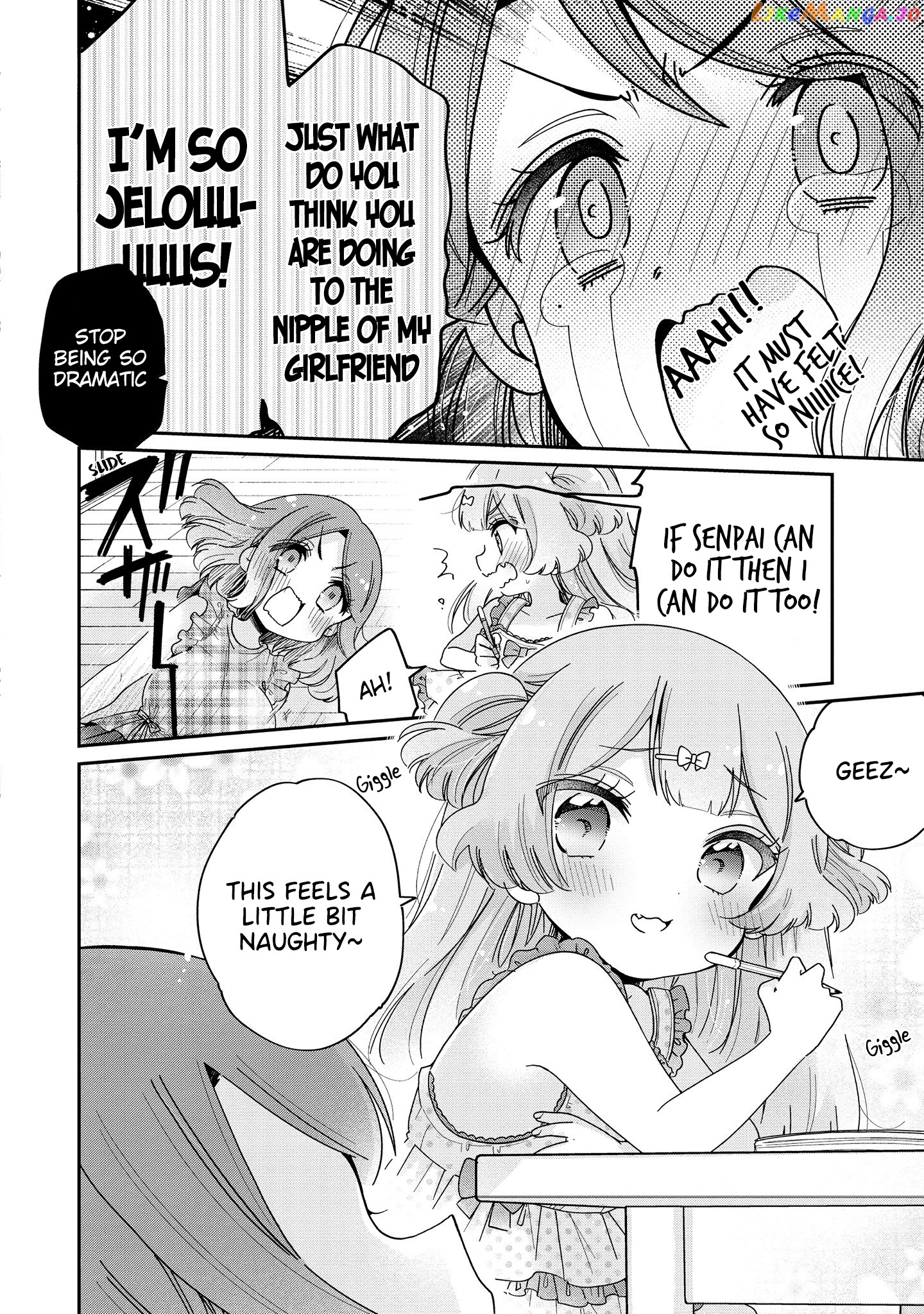 Onee-san wa Joshi Shougakusei ni Kyoumi ga arimasu. chapter 52.2 - page 3