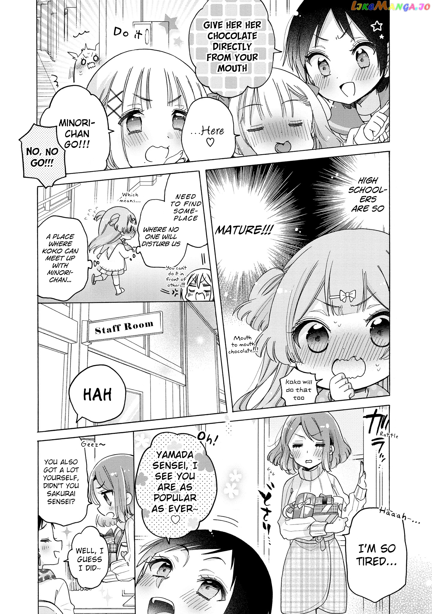 Onee-san wa Joshi Shougakusei ni Kyoumi ga arimasu. chapter 31 - page 9