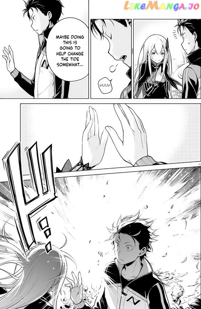 Re:zero Kara Hajimeru Isekai Seikatsu Dai 4-Shou - Seiiki To Gouyoku No Majo chapter 36 - page 23