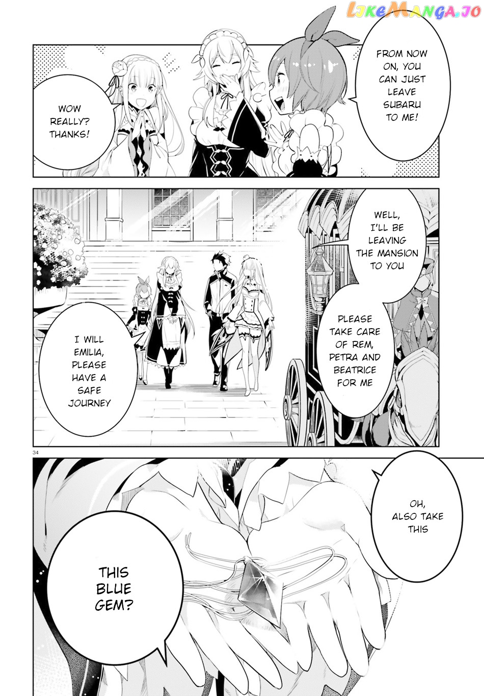 Re:zero Kara Hajimeru Isekai Seikatsu Dai 4-Shou - Seiiki To Gouyoku No Majo chapter 2 - page 34