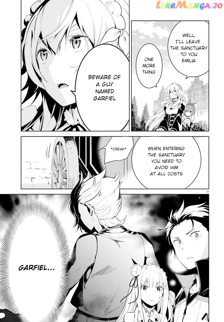 Re:zero Kara Hajimeru Isekai Seikatsu Dai 4-Shou - Seiiki To Gouyoku No Majo chapter 2 - page 37