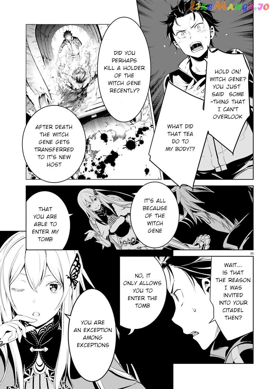 Re:zero Kara Hajimeru Isekai Seikatsu Dai 4-Shou - Seiiki To Gouyoku No Majo chapter 3 - page 34