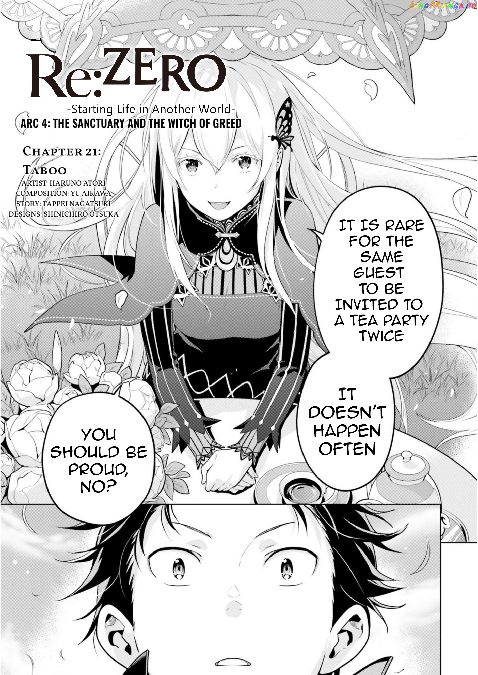 Re:zero Kara Hajimeru Isekai Seikatsu Dai 4-Shou - Seiiki To Gouyoku No Majo chapter 21 - page 2