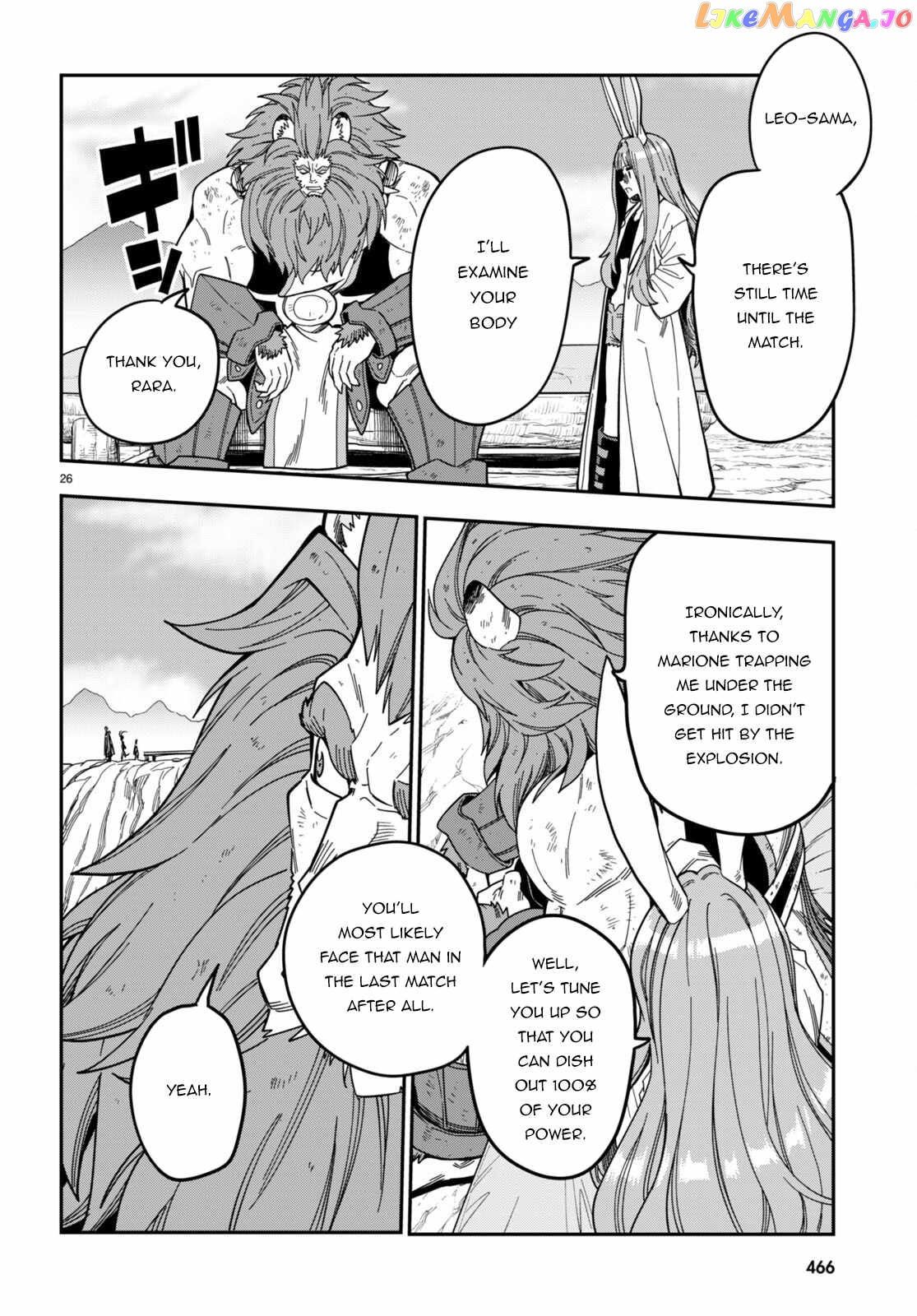 Konjiki no Moji Tsukai - Yuusha Yonin ni Makikomareta Unique Cheat chapter 90 - page 27