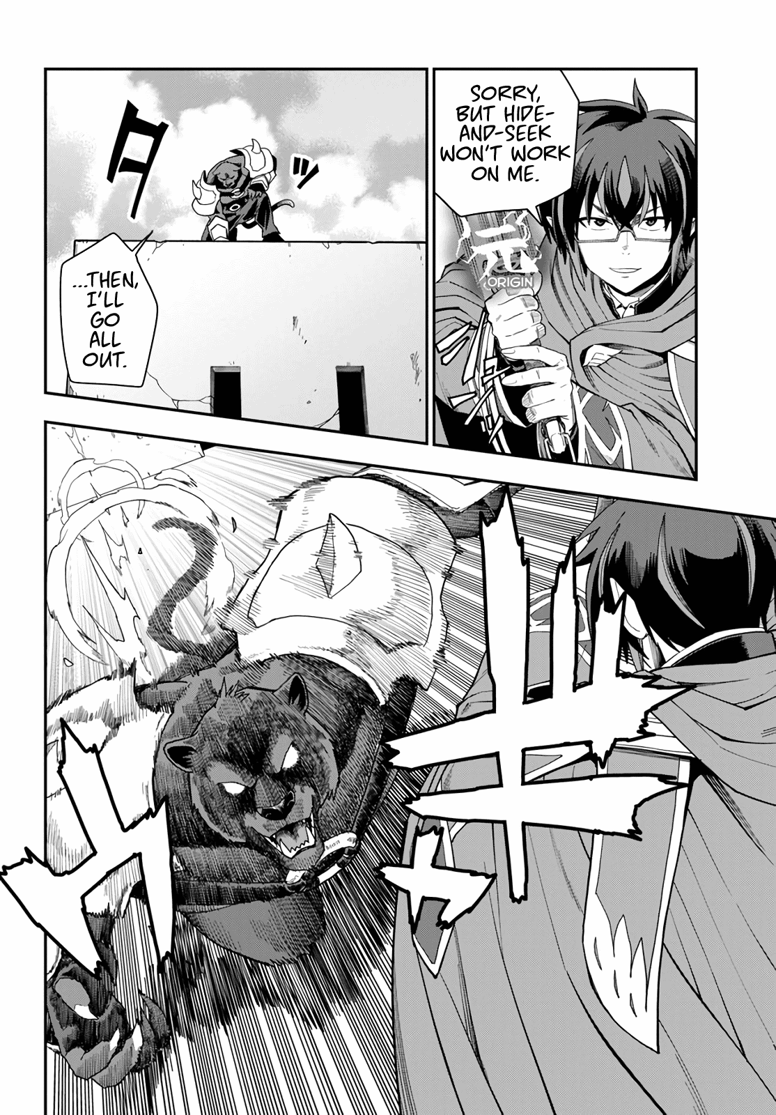 Konjiki no Moji Tsukai - Yuusha Yonin ni Makikomareta Unique Cheat chapter 67 - page 8