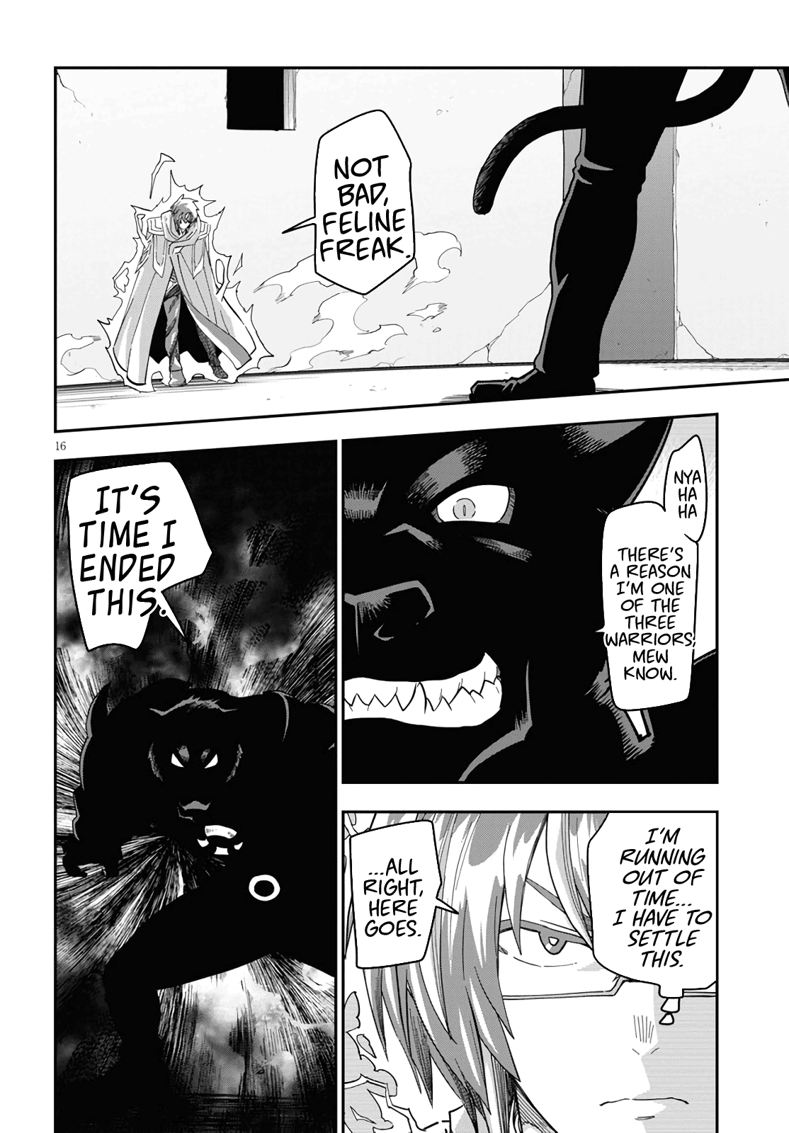 Konjiki no Moji Tsukai - Yuusha Yonin ni Makikomareta Unique Cheat chapter 68 - page 16