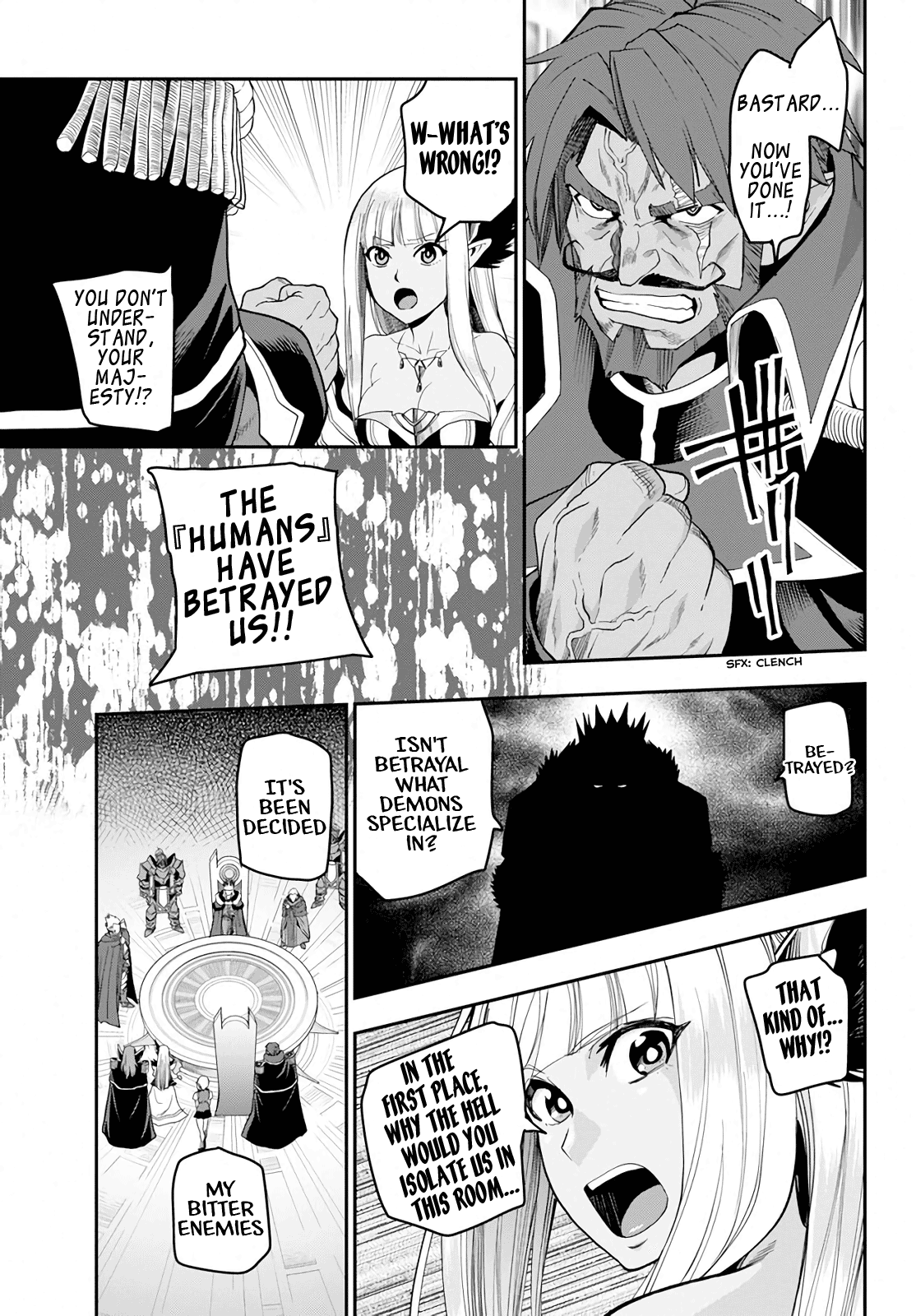 Konjiki no Moji Tsukai - Yuusha Yonin ni Makikomareta Unique Cheat chapter 59 - page 22