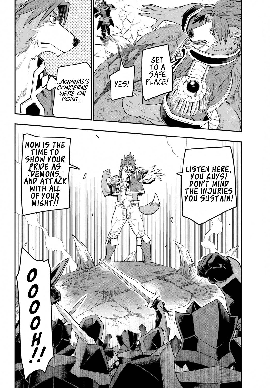 Konjiki no Moji Tsukai - Yuusha Yonin ni Makikomareta Unique Cheat chapter 60 - page 25