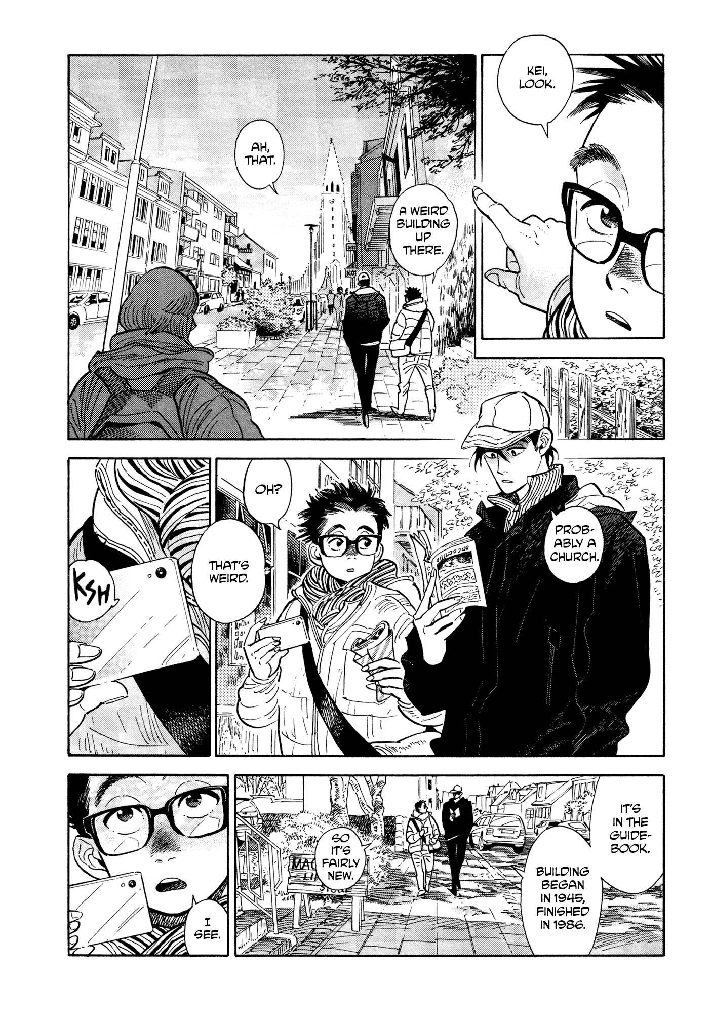 Hokuhokusei Ni Kumo To Ike chapter 13 - page 2