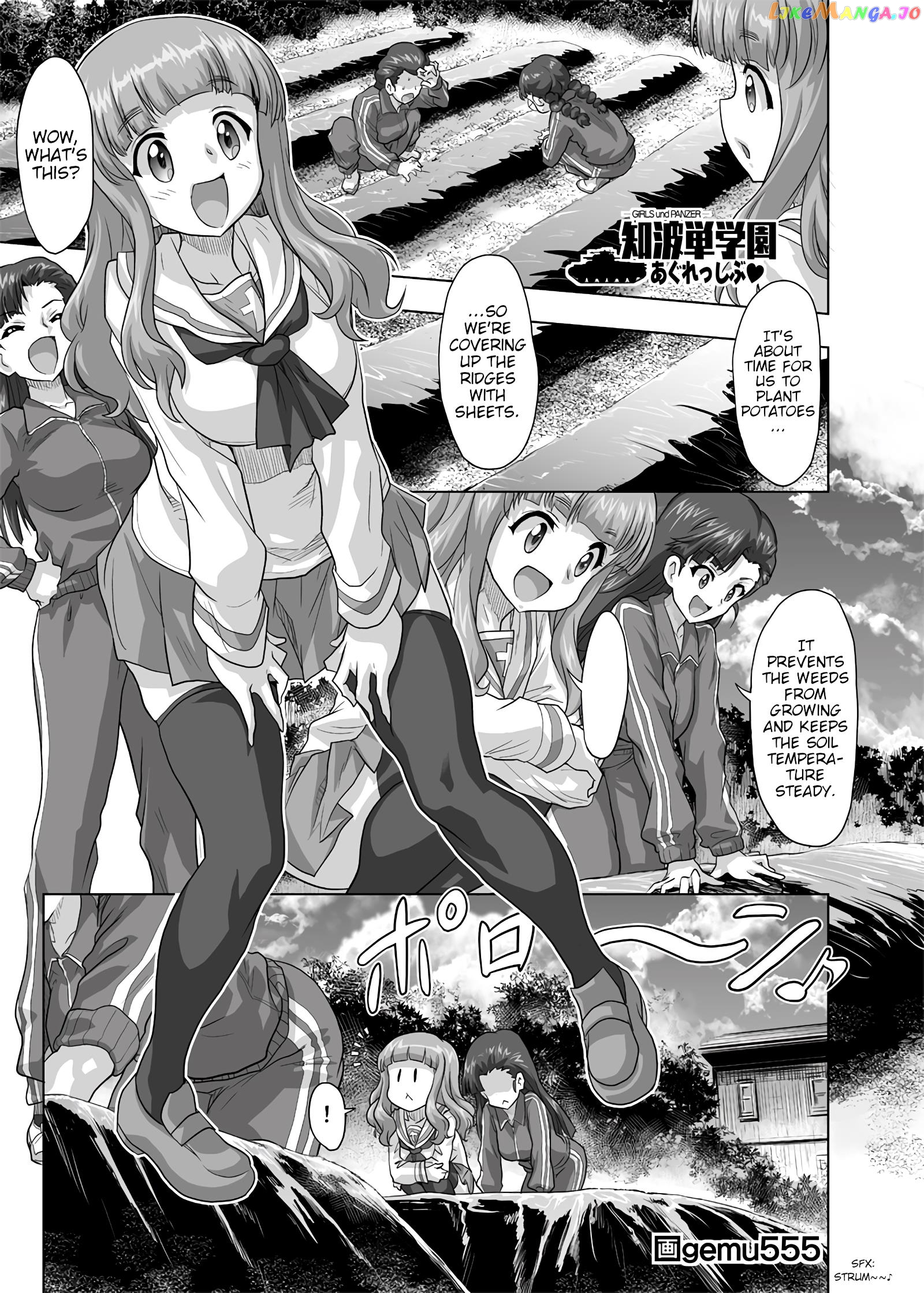 Girls Und Panzer – Chi-Hatan Academy Aggressive chapter 186 - page 1