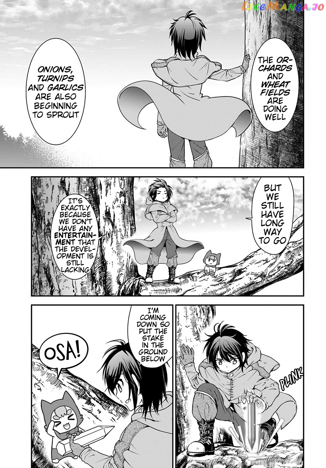 Tenohira Kaitaku Mura De Isekai Kenkokuki Fueteku Yome-Tachi To Nonbiri Mujintou Life chapter 24 - page 3