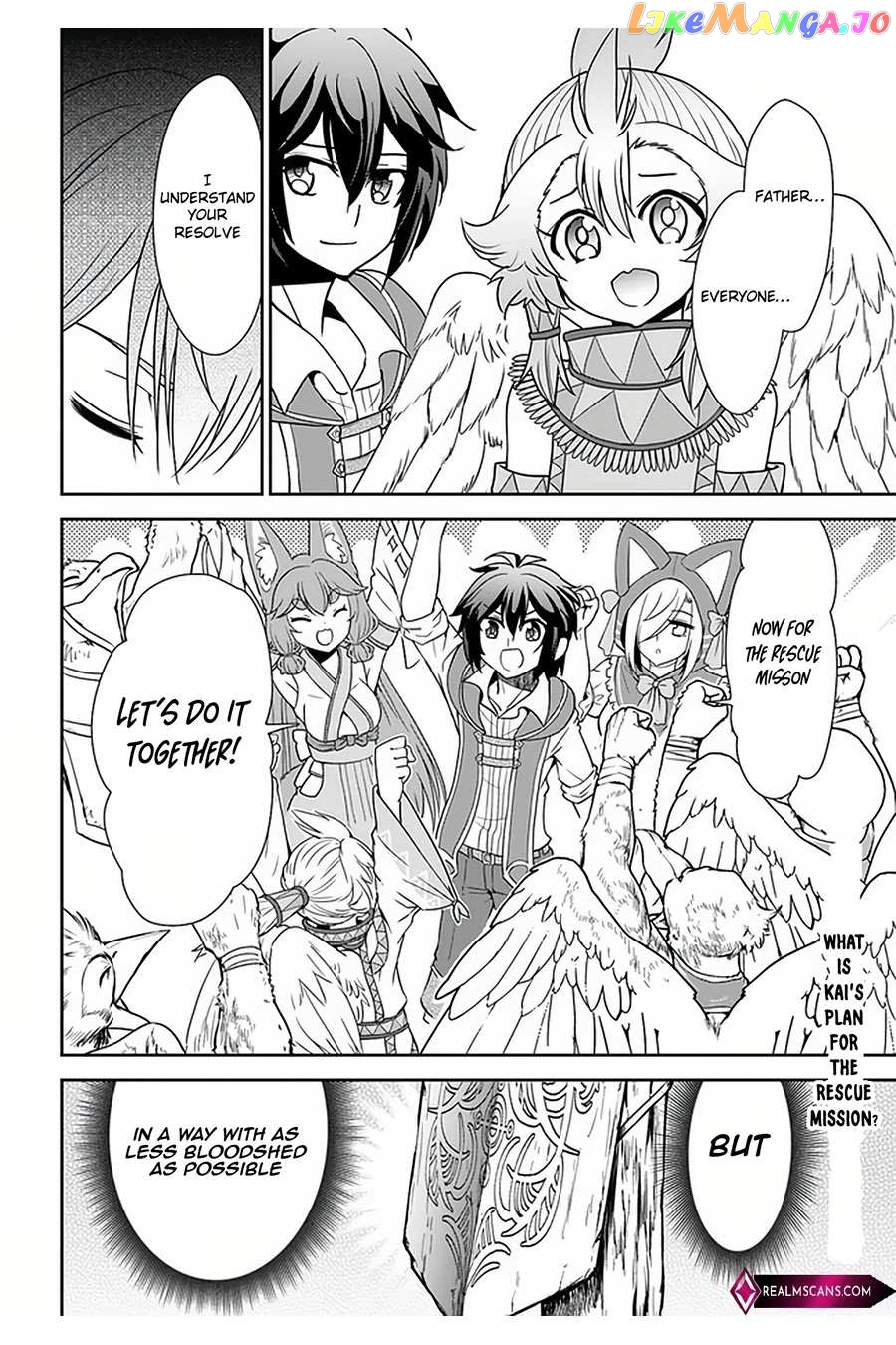 Tenohira Kaitaku Mura De Isekai Kenkokuki Fueteku Yome-Tachi To Nonbiri Mujintou Life chapter 30 - page 23