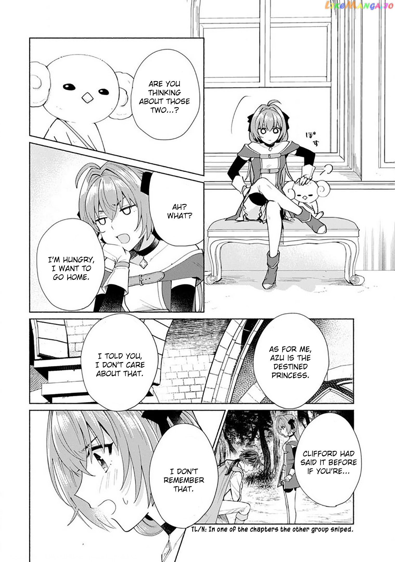 When I Was Reincarnated In Another World, I Was A Heroine And He Was A Hero chapter 27 - page 6