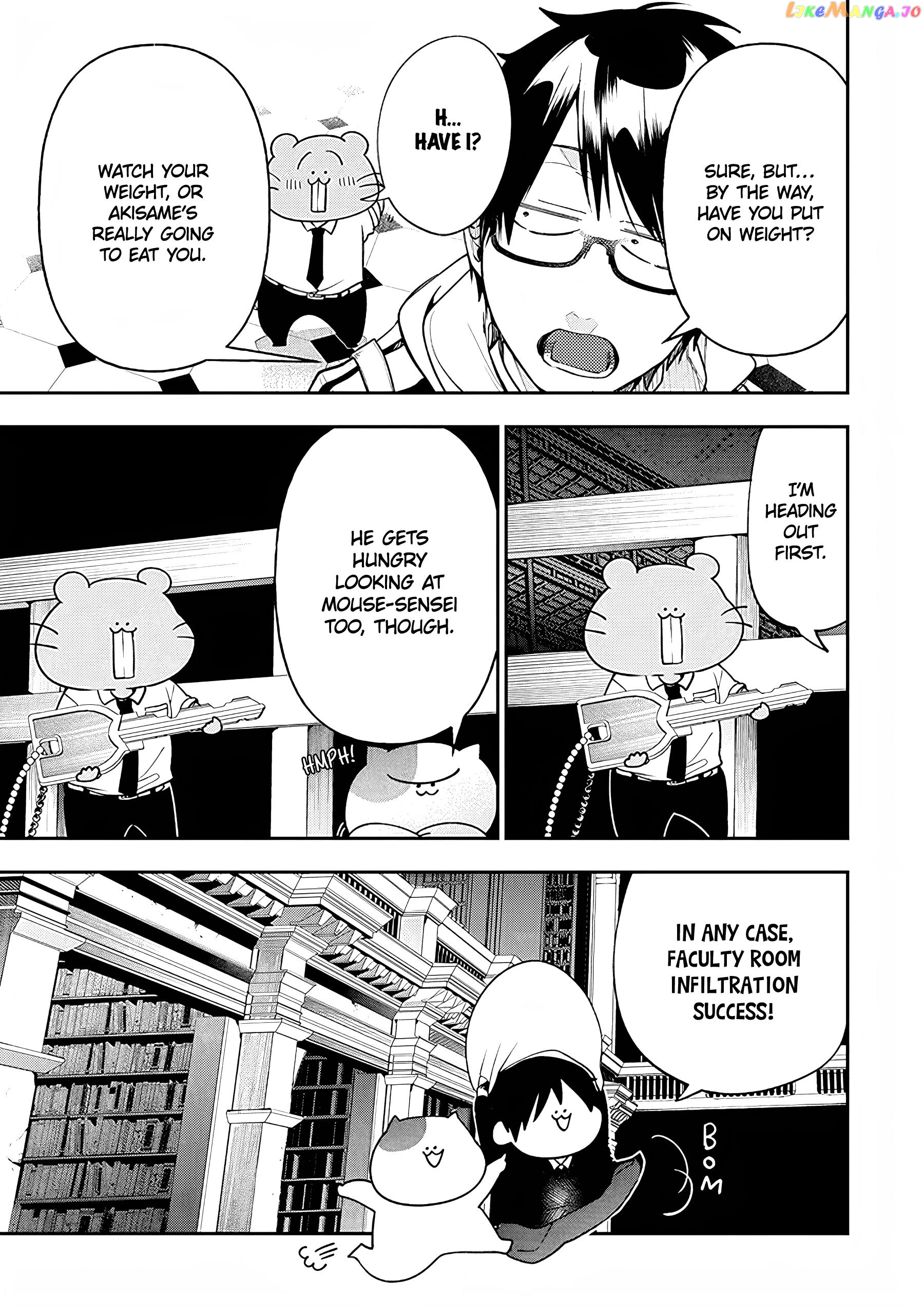 Youkai Gakkou No Seito Hajimemashita! chapter 35 - page 7