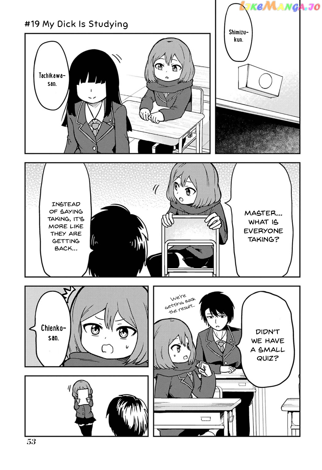 Turns Out My Dick Was a Cute Girl chapter 19 - page 1