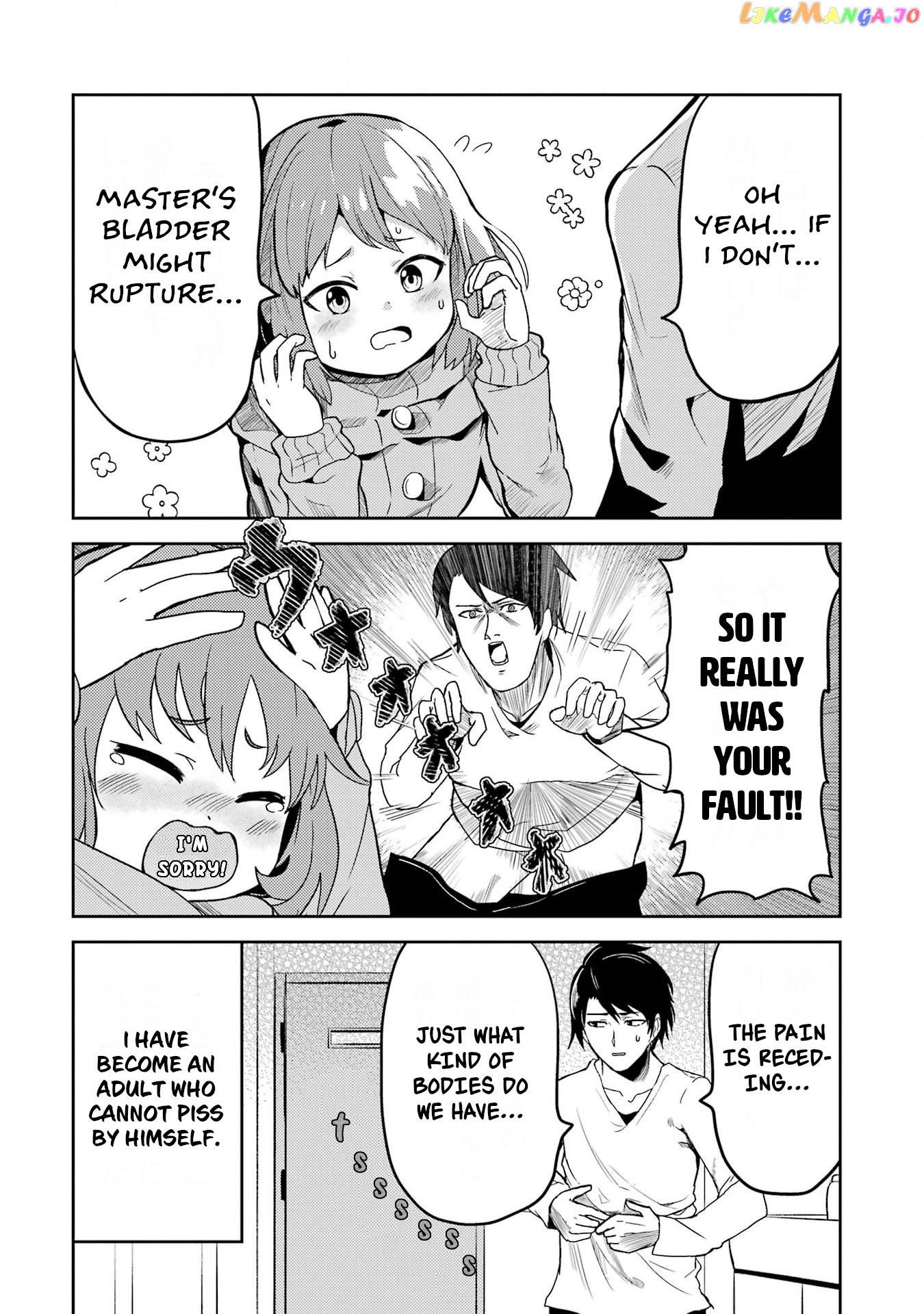 Turns Out My Dick Was a Cute Girl chapter 2.5 - page 4
